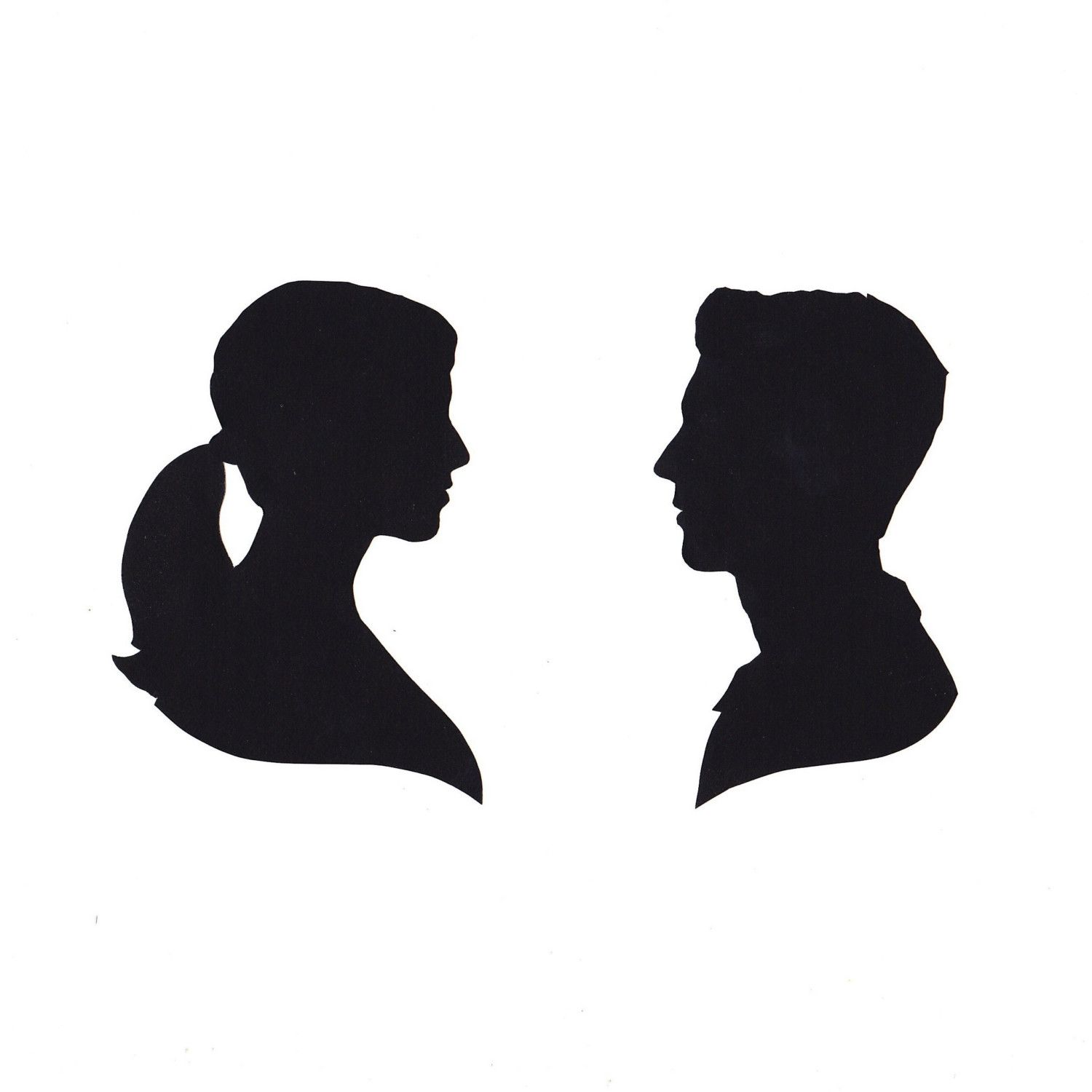 1500x1500 Gallery Mom Face Silhouette,