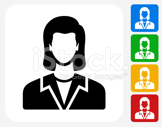 556x437 Woman Face Icon. This 100% Royalty Free Vector Illustration