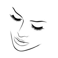 236x236 Gabarit Pour Coiffure Template Face Templates, Stencils