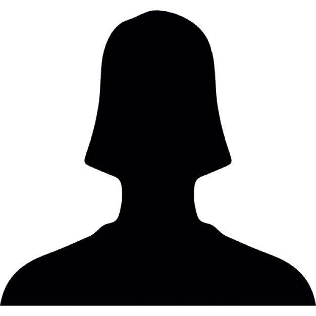 626x626 User Close Up Silhouette For Facebook Icons Free Download