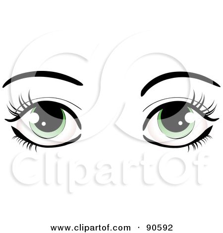 450x470 Eyelash Clipart Silhouette