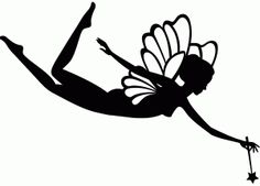236x169 Instant Download Fairy Silhouette Digital By Institchesembroidery