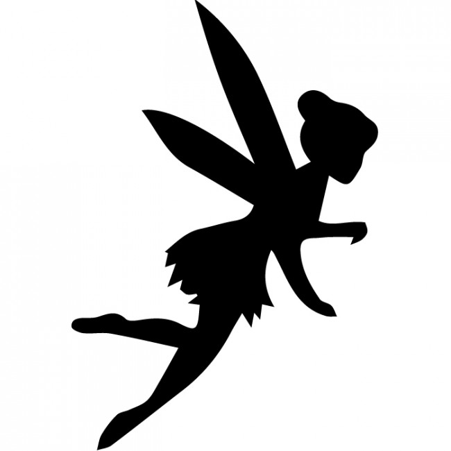 Fairy Silhouette at GetDrawings | Free download