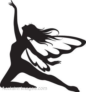 279x300 The Silhouette Of A Fairy April Silhouette, Fairy