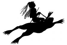 225x150 Fairy Silhouette Clip Art ~ Karen's Whimsy