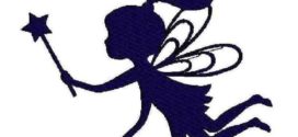 272x125 Free Fairy Silhouette