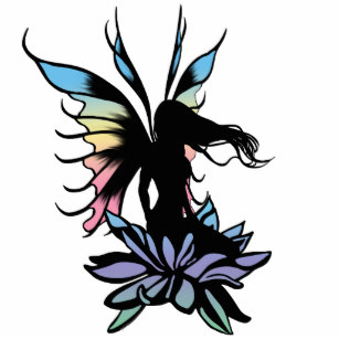 307x307 Fairy Silhouette Photo Statuettes, Cutouts Amp Sculptures Zazzle