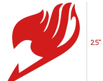 340x270 Fairy Tail Decal Etsy