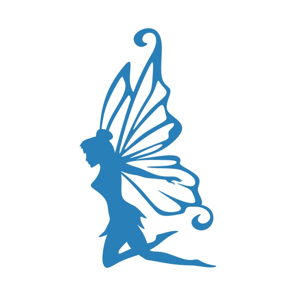 600x600 Fairy Silhouette Cuttable Design