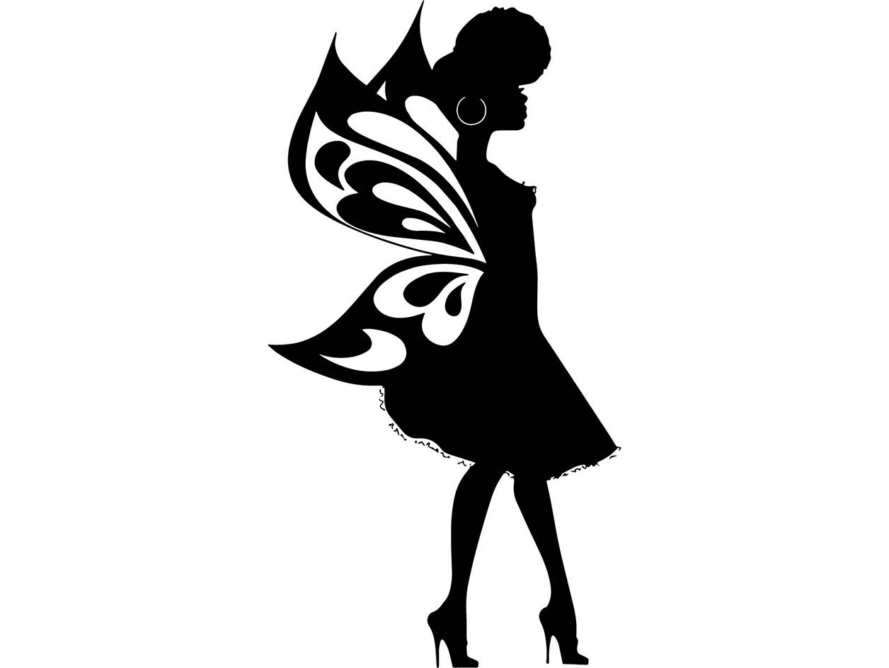 1256x944 Black Woman Fairy Silhouette Beautiful Glamour Classy Lady
