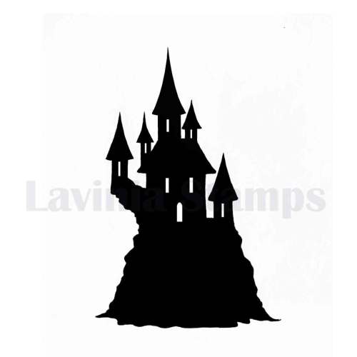 500x500 Fairytale Castle Silhouette