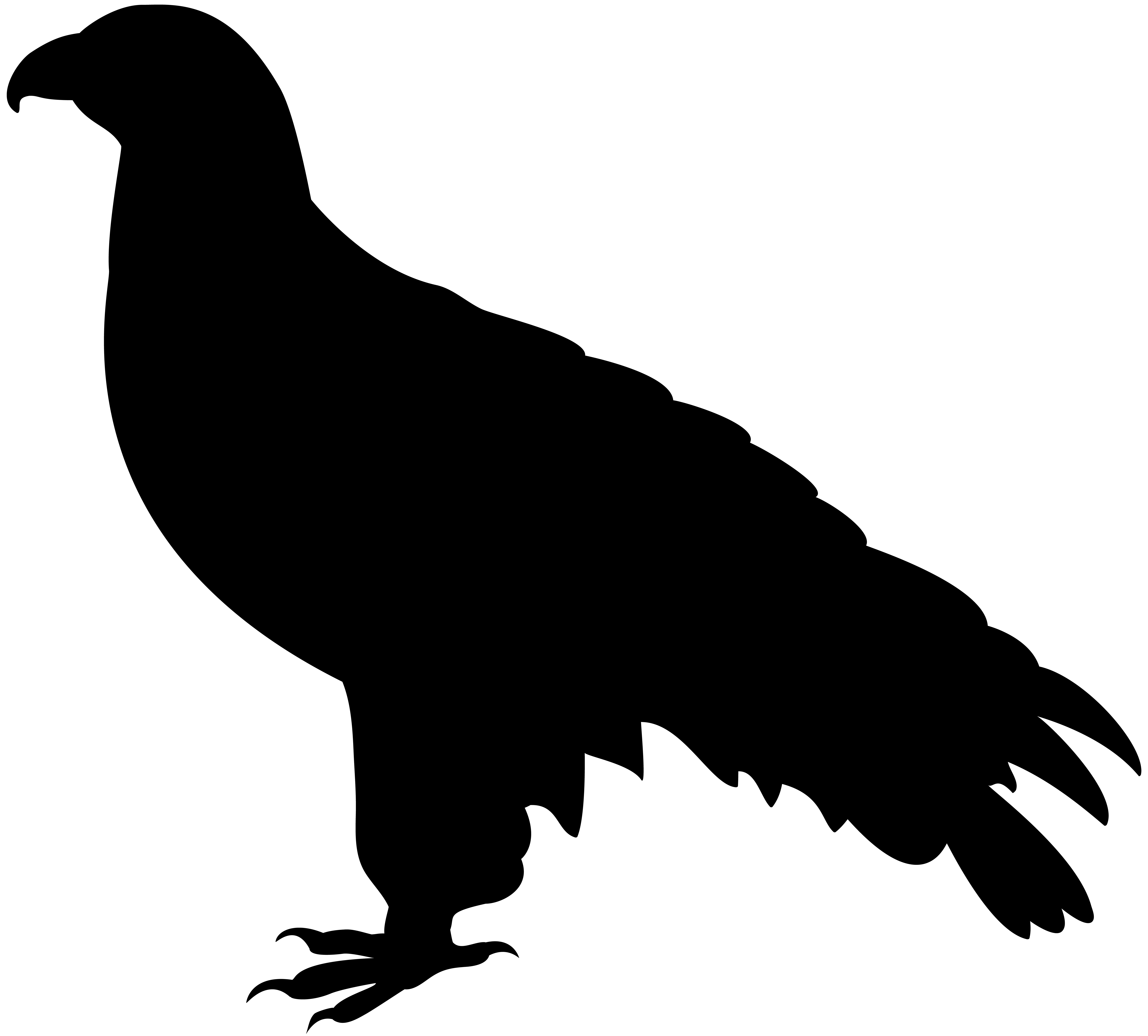 8000x7220 Falcon Silhouette Png Clip Art Imageu200b Gallery Yopriceville