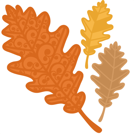 432x432 Fall Flourish Leaf Svg Scrapbook Cut File Cute Clipart Files