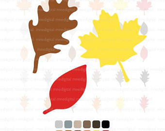 340x270 Silhouette Leaf Etsy