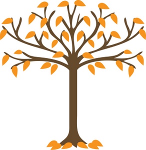 292x300 Fall Leaf Silhouette Clipart