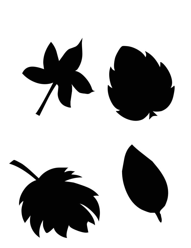 740x958 Stained Glass Fall Leaves Silhouette File Sarah Halstead