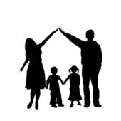 170x170 Free Family Silhouette Cliparts, Hanslodge Clip Art Collection