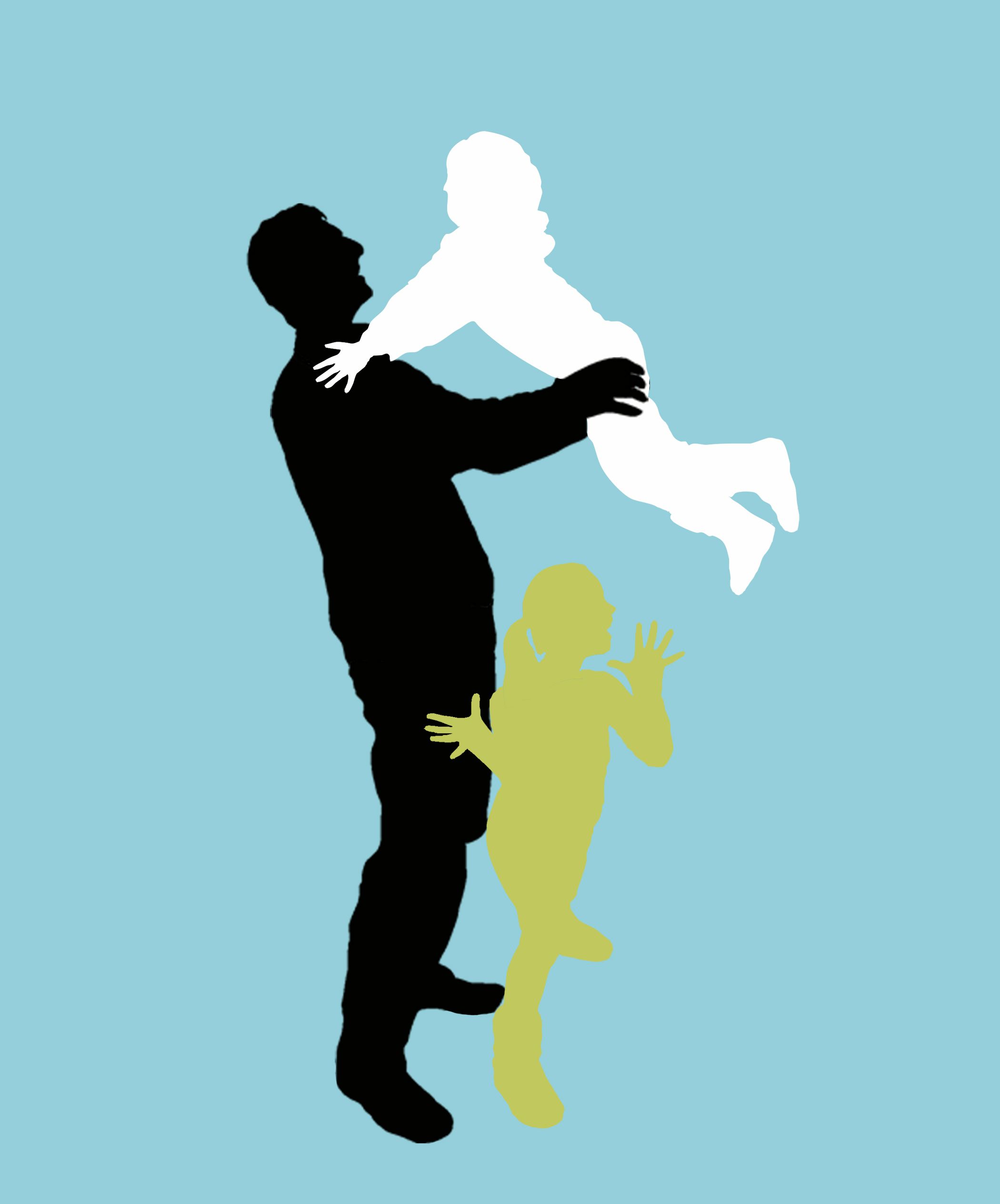 2100x2527 Gift Idea.family Portrait Silhouette