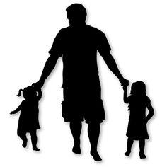 236x236 9 By 12 Custom Family Portrait Silhouette Art Black Silhouette