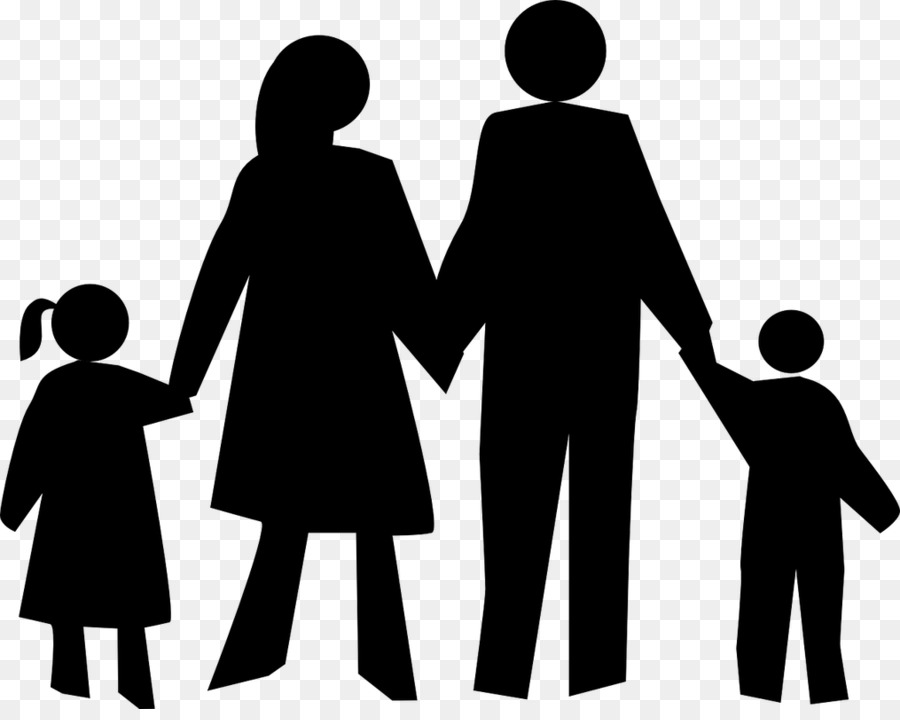 900x720 Family Silhouette Clip Art