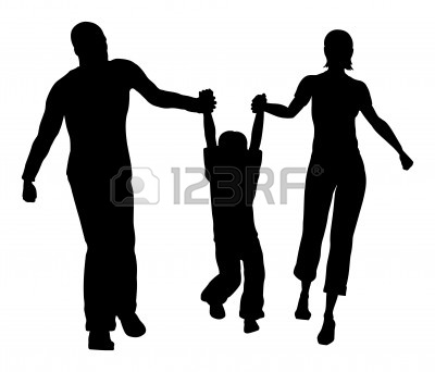 400x342 Family Clipart Silhouette Clipart Panda