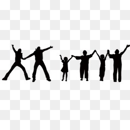 260x260 Silhouette Family Png Images Vectors And Psd Files Free