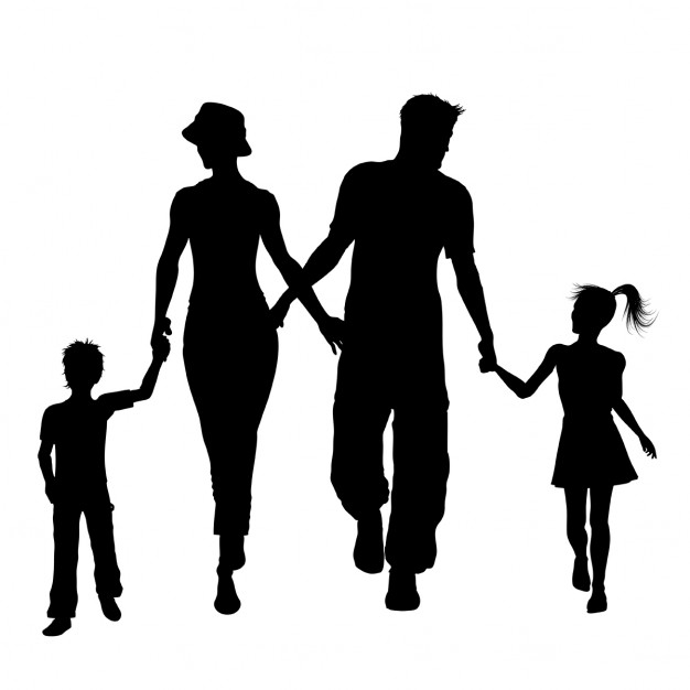 626x626 Family Silhouette Vectors, Photos And Psd Files Free Download