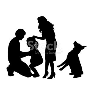 300x300 Vector Silhouette Of A Premium Clipart