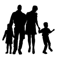 200x200 Vector Silhouette Of Stock Vector
