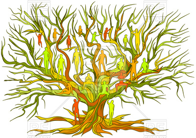 400x282 Tree With People