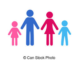 Family Vector Silhouette