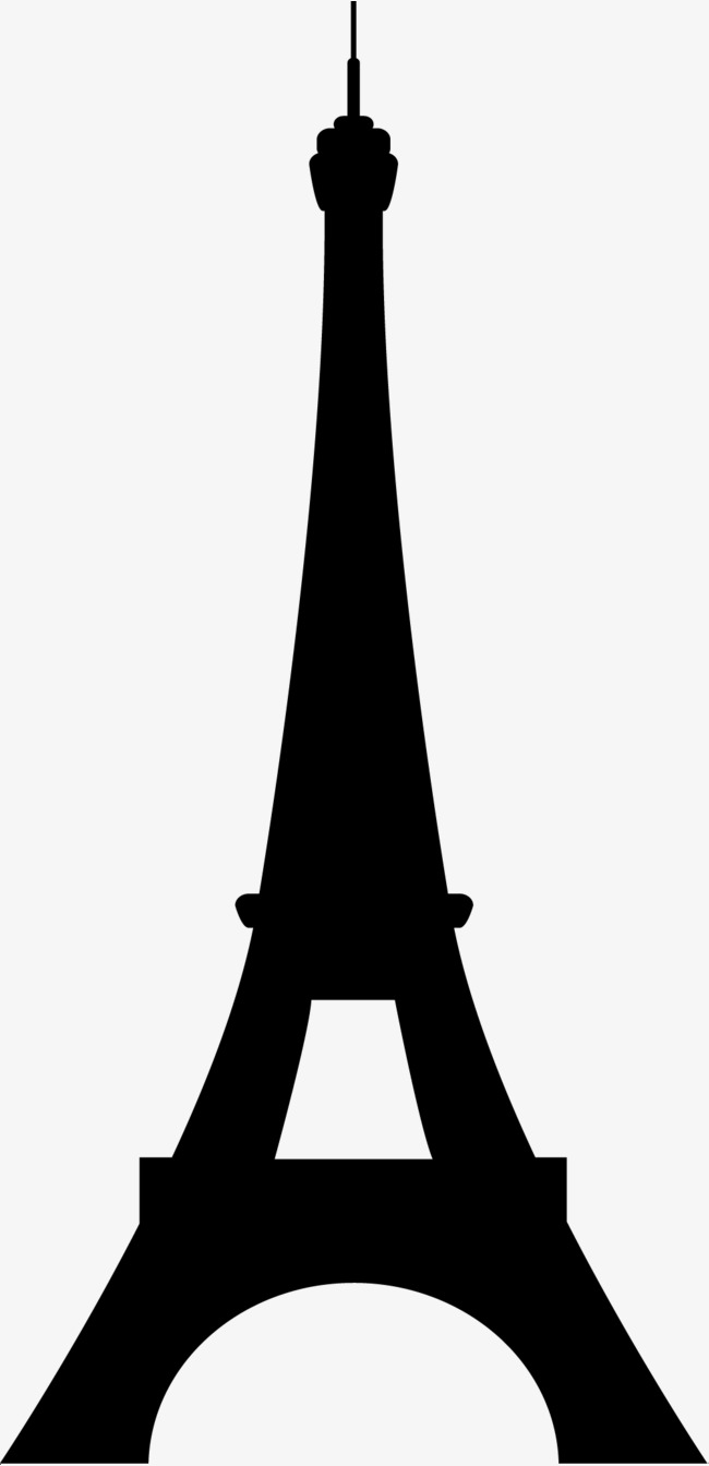 650x1344 Black Silhouette, Eiffel Tower, French Tower, Famous Scenic Spot