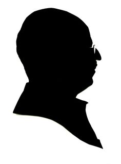 236x319 Famous Silhouette Art Consulting Detective With Pipe