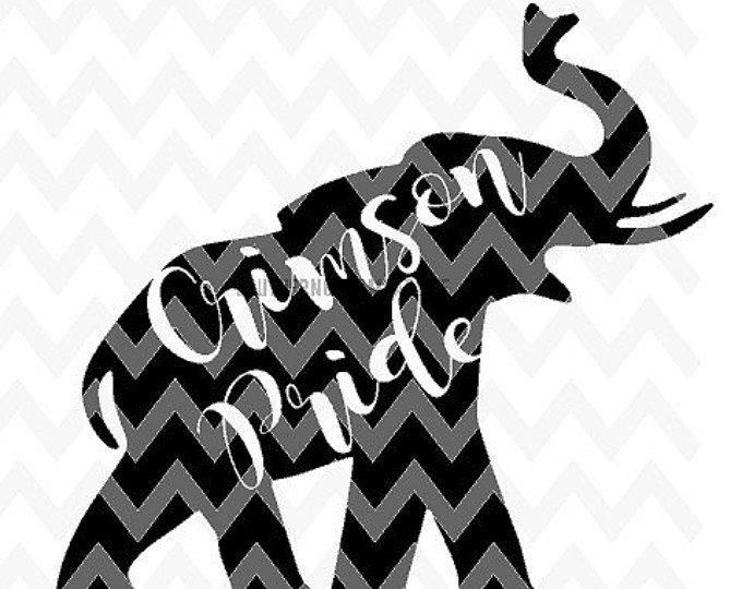 680x540 Crimson Pride Alabama Inspired Svg Cut File For Bama Fans