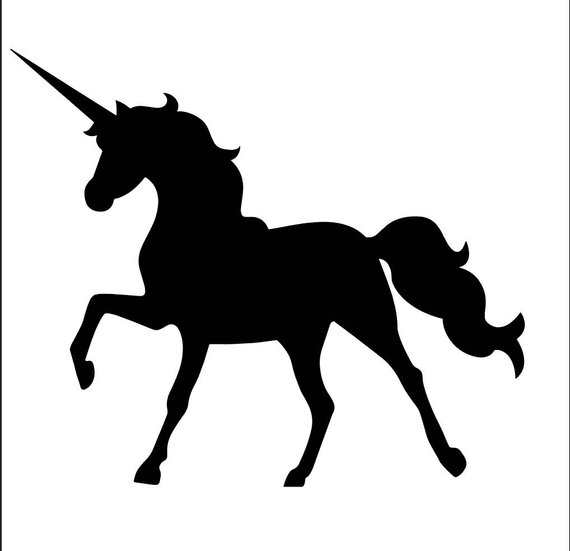 570x551 Unicorn Svg Unicorn Silhouette Horse Svg Unicorn Art Svg
