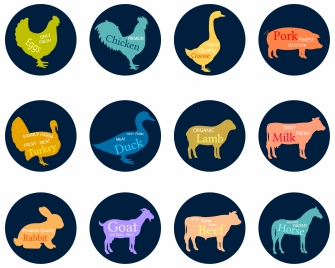 335x268 Farm Animal Silhouette Vectors Stock For Free Download About (11