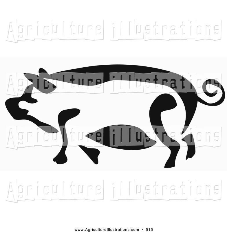 784x800 Farm Animals Black And White Clipart