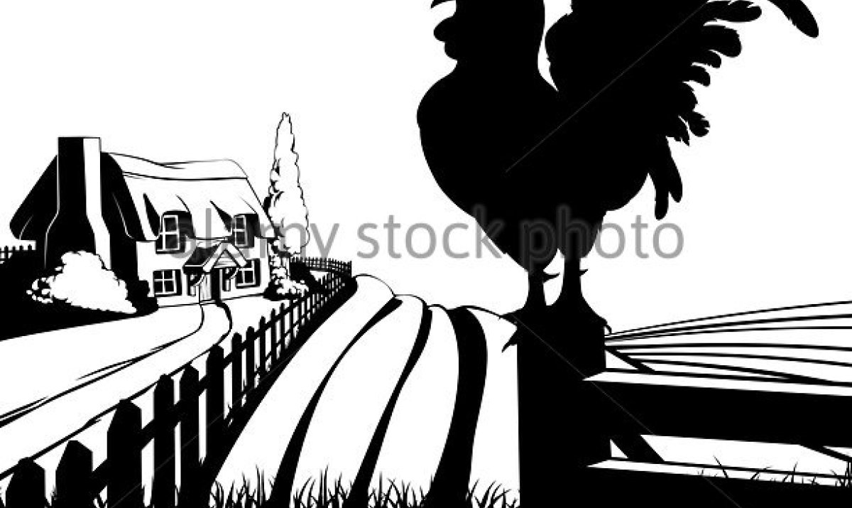 1200x715 Farm Landscape Silhouette Unique Landscape