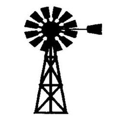 236x246 Windmill Farm Clipart