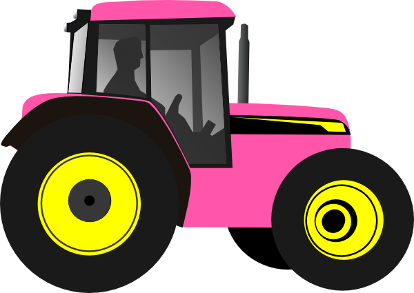 600x425 Farm Tractor Clip Art