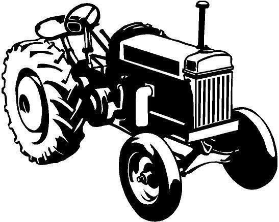 Farmall Tractor Silhouette at GetDrawings | Free download