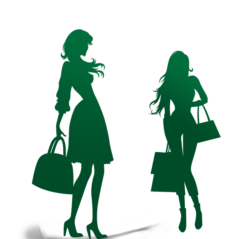 800x800 Fashion Silhouette Model Clip Art