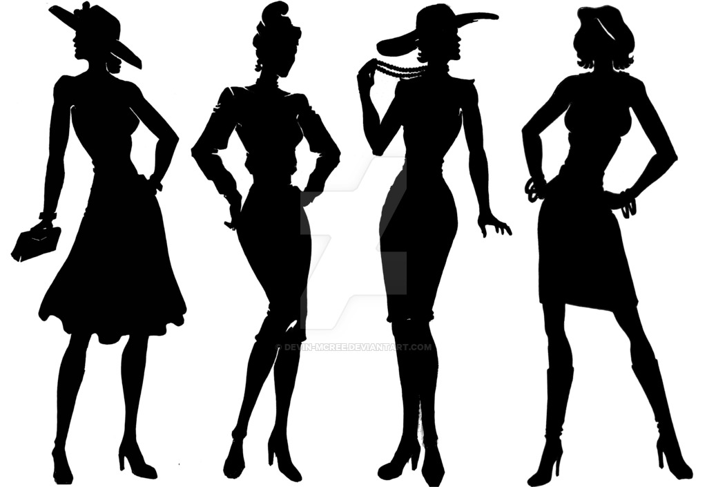 1024x705 Fashion Silhouettes By Devin Mcree