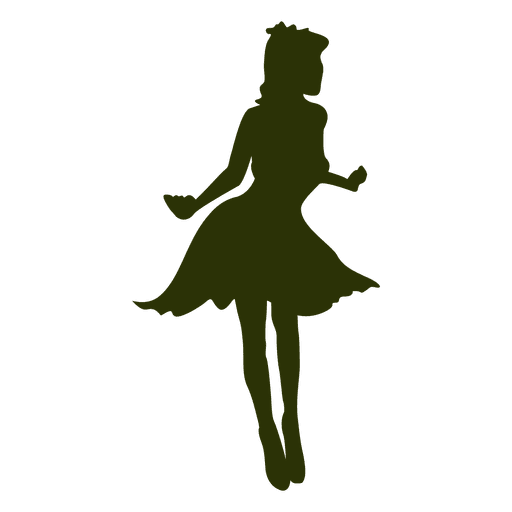 512x512 Fashion Girl Posing Silhouette