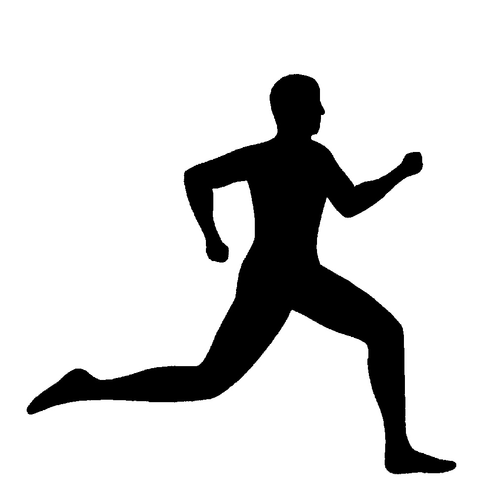 968x993 Clipart Guy Running 50