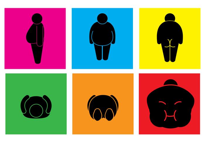 700x490 Fat Man Free Vector Art