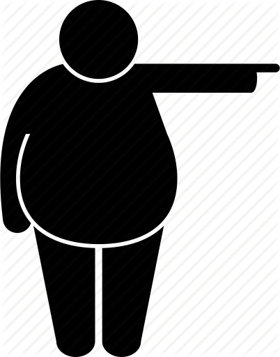 402x512 Direction, Fat, Man, Pointing Icon Icon Search Engine