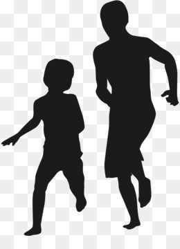 260x360 Family Silhouette Child Clip Art