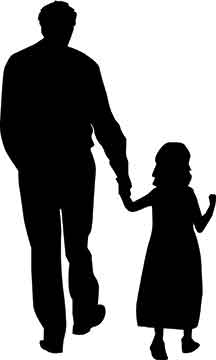 216x360 Father Amp Child Silhouette Teacherplus