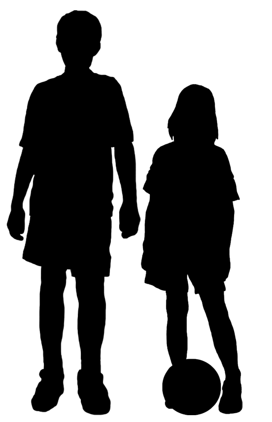 559x866 Beautiful Silhouettes Of Children